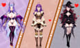 design vtuber avatar model, live2d with rigging, anime furry fursona finfiworks