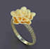 50 rings 3dm and stl file available