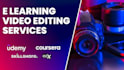 create professional online course video , video course and e learning