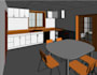 create revit architectural model