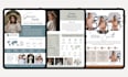 create a brands influencer media kit one sheet and electronic press kit