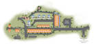 draw 2d site plan, plat map, masterplan, property map