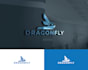 make attractive professional dragon fly logo design