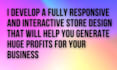 design a high converting shopify dropshipping store