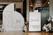 design wedding sign, seating chart, bar menu, timeline bundle
