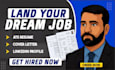 revamp, write, design ats optimized resumes, cvs and cover letter in 2 hr