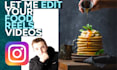 edit restaurant cooking videos