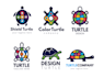 design good looking turtle logo