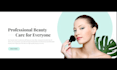 design beauty website, cosmetic, fashion website, spa, beauty salon website