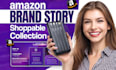 design professional amazon brand story and a plus content