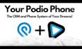 help you with your drip campaign setup in podio CRM