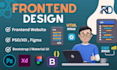 be your reactjs front end developer, full stack web developer