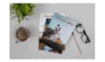 do creative custom photographic book cover design