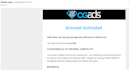 create an approval ogads account with full email access