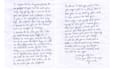 write handwritten letter in creative writing