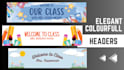 design google classroom header