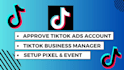 create tik tok ads account, tik tok ads manager