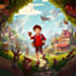 make children book illustration and cover