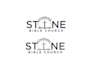 create an exquisite modern church logo with copyrights