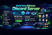 build a professional custom discord server with bots, automation and roles