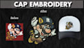 do professionally 3d cap embroidery digitizing