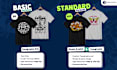 design custom typography and graphic tshirt designs