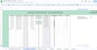 customize student planner assignment tracker in google sheets
