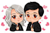 draw custom chibi illustrations, cute and personalized