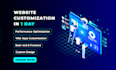 customize wordpress, HTML, CSS, javascript typescript, react, nodejs, firebase