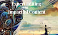 proofread, fact check and edit ai generated content, articles and blog posts