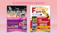 design a clean business flyer