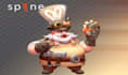 animate your 2d game character in spine pro