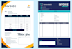 provide eye catching invoice design templates