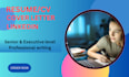 write a creative resume and cover letter writing