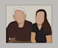 do picture to manual vector art, image to vector art tracing