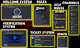 setup best custom discord server within 24 hours