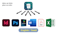 do a fast retype english and tamil