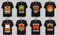 make amazing halloween pumpkin t shirt design for you
