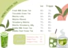 design trendy menu card for you