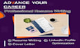 write perfect CV, resume and optimize linkedin