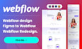 design, redesign webflow website, webflow expert