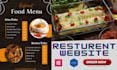 build a restaurant, personal chef, and catering website