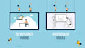 custom 2d animated explainer video or marketing video or saas explanations