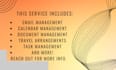 be your executive assistant
