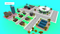 make custom 3d interactive webgl website map with hotspot and legend