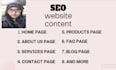 write SEO website content as your copy writer