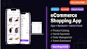 build a flutter ecommerce app with laravel backend and admin panel