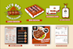 design food and restaurant logo packaging with full branding