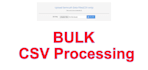 create system to bulk process CSV files into mysql database