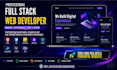 be a frontend web developer using HTML, CSS bootstrap and js for your websites